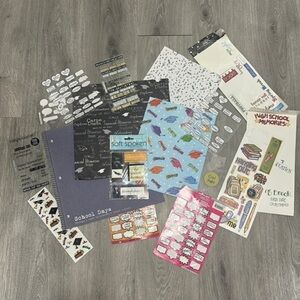 School Graduation Scrapbooking Paper Stickers High School Memory Arts & Crafts